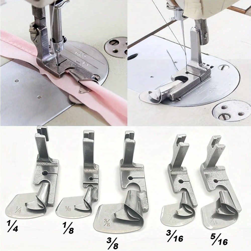 Sewing Tt - 1PCS Industriële Naaimachine Gebogen Zomen Voet