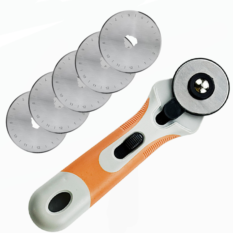 Rotary Cutter Fabric - 45 mm roterende snijder, rolmes voor