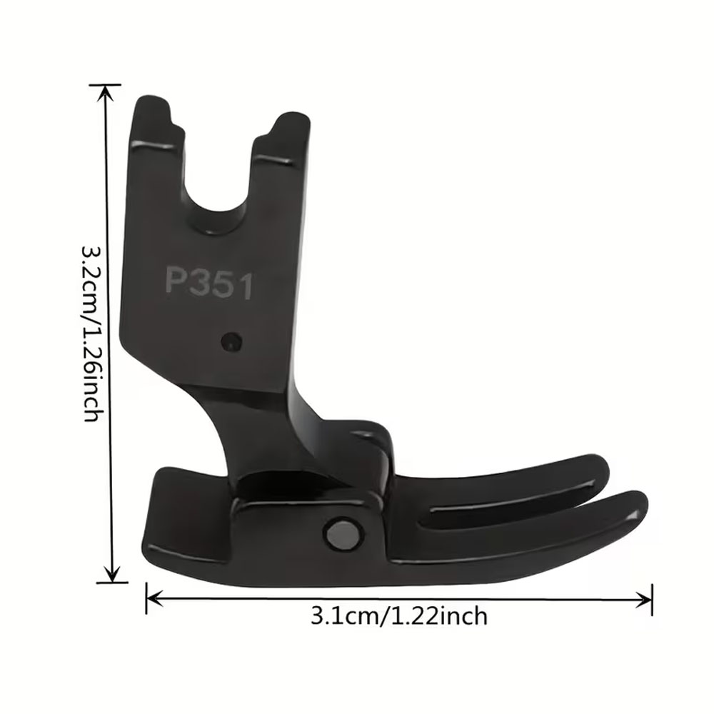 P351 Alle stalen naaivoet zwar - Sewing Tt recensie en prijs