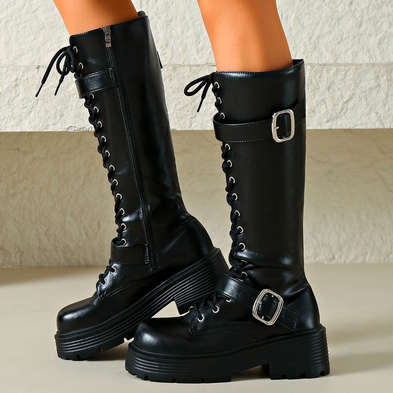 Platform chunky sole dames kni - Sewing Garment recensie en prijs