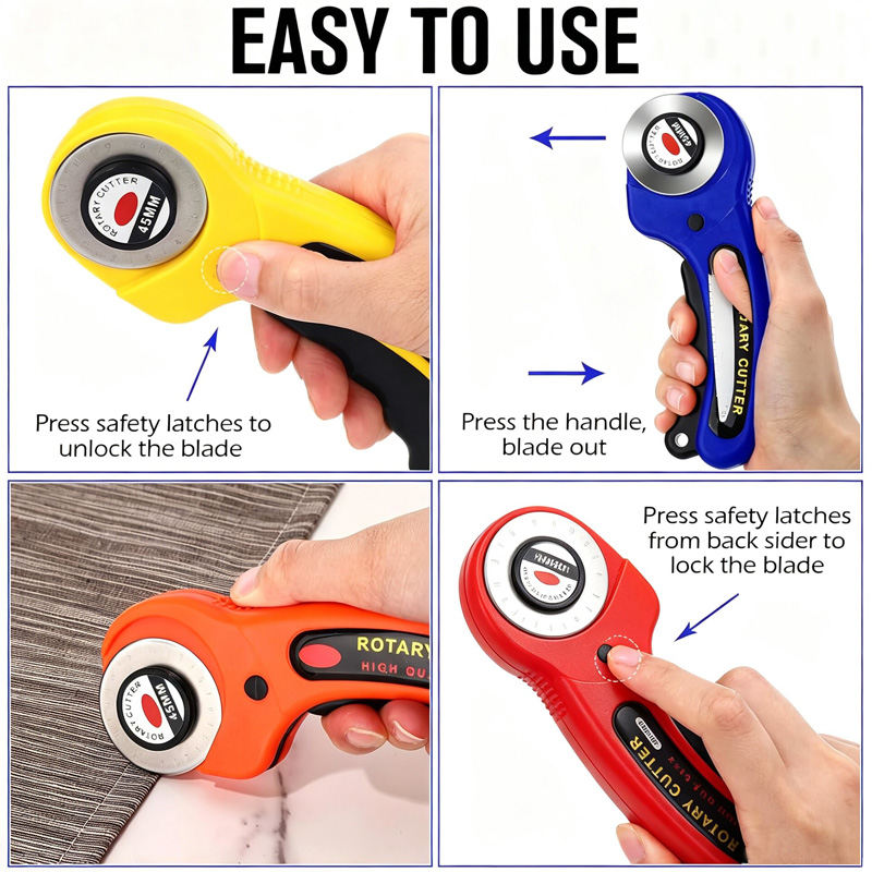 Stof Rotatieknipper 45mm mesje - Rotary Cutter Fabric recensie en prijs