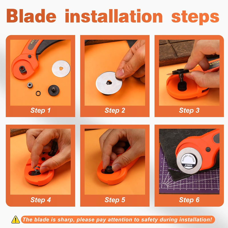 Stof Rotatieknipper 45mm mesje - Rotary Cutter Fabric recensie en prijs