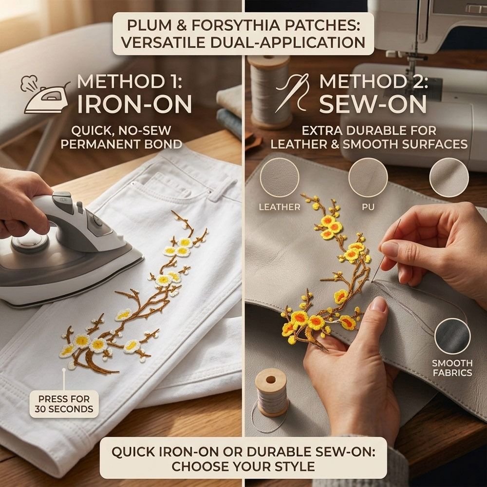 DIY Kersenbloesem Strijkpatche - Sewing Textiles recensie en prijs