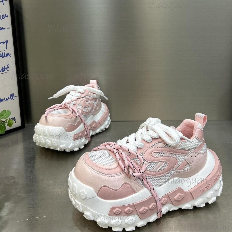 Dames Chunky Platform Dad Snea - Sewing Garment recensie en prijs