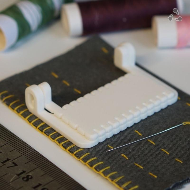 2 stuks naadgeleiderclip op na - Seam Gauge Metal recensie en prijs