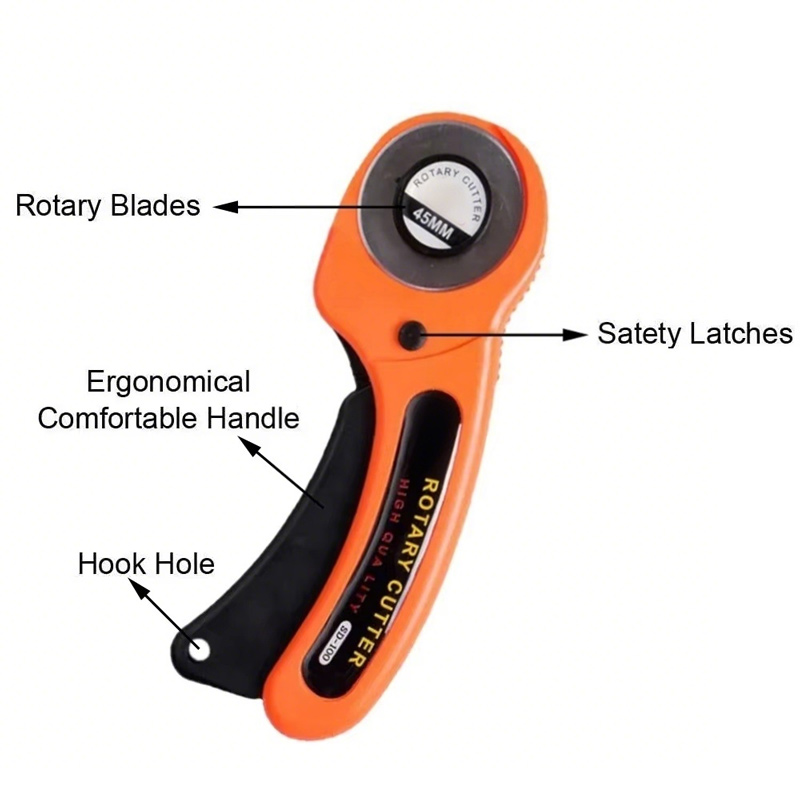 45MM Roller Wheel Mes Doek Sni - Rotary Cutter Fabric recensie en prijs