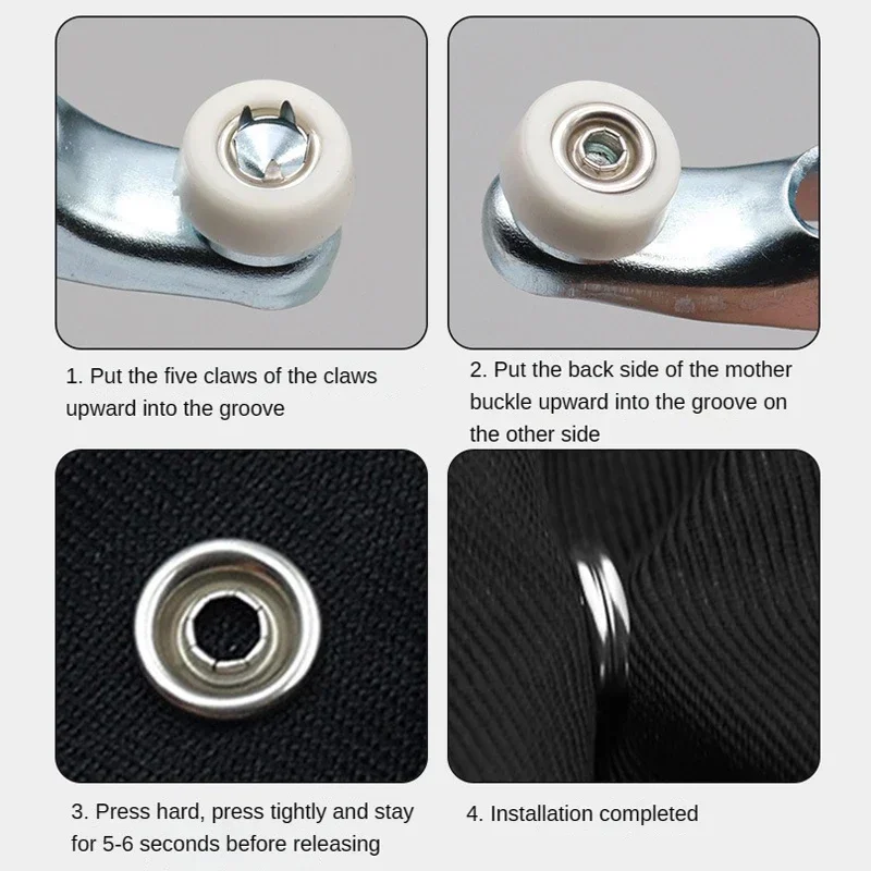 Vijfpolige knop Installatietan - Sewing Garments recensie en prijs