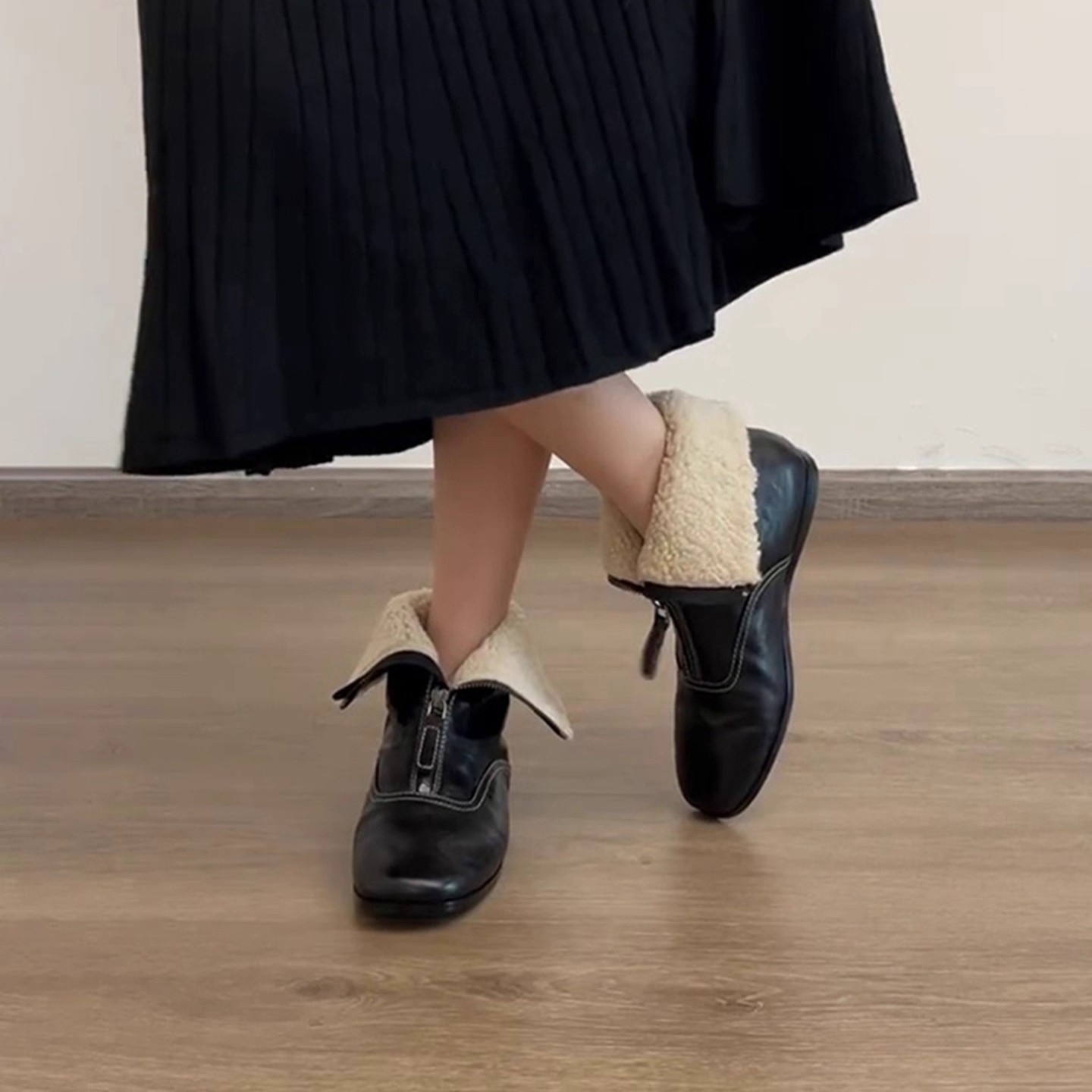 Britse stijl retro vierkante n - Sewing Front Zipper recensie en prijs