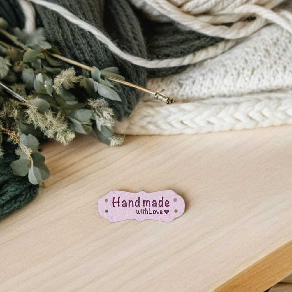 100 stuks handgemaakte reliëf  - Sewing Labels recensie en prijs