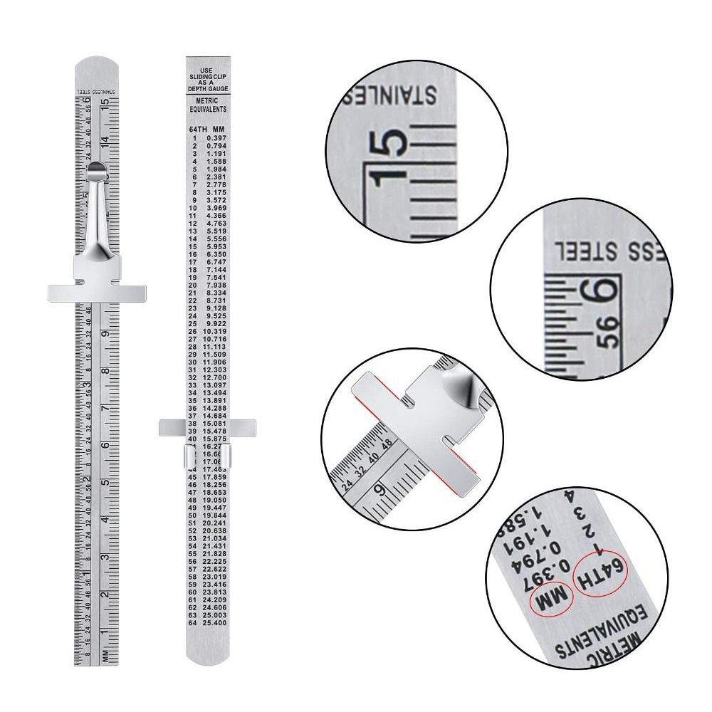 Afneembare clip roestvrijstale - Seam Gauge Metal recensie en prijs