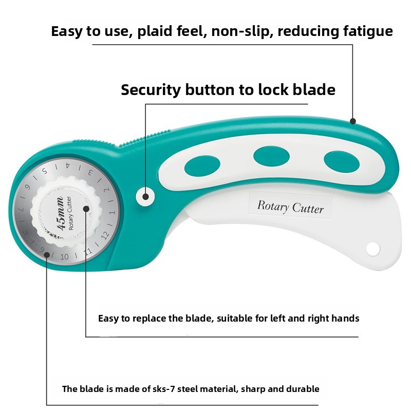 Rotary Cutter 45 mm stoffen sn - Rotary Cutter Fabric recensie en prijs