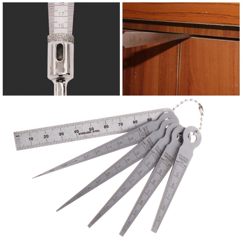 6 stuks voelermaat meetinstrum - Seam Gauge Metal recensie en prijs