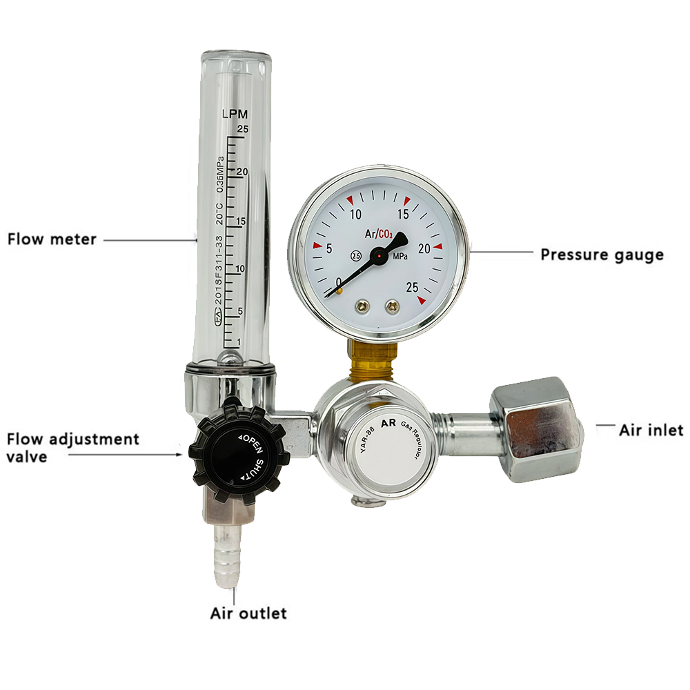 2025 NIEUWE 0-25Mpa Argon Regu - Seam Gauge Metal recensie en prijs