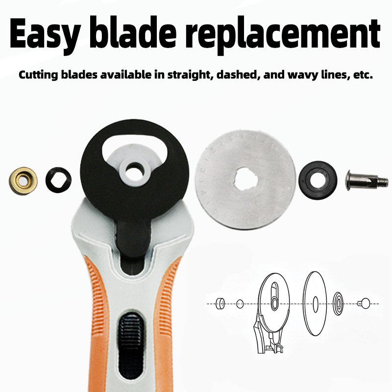 45 mm roterende snijder, rolme - Rotary Cutter Fabric recensie en prijs