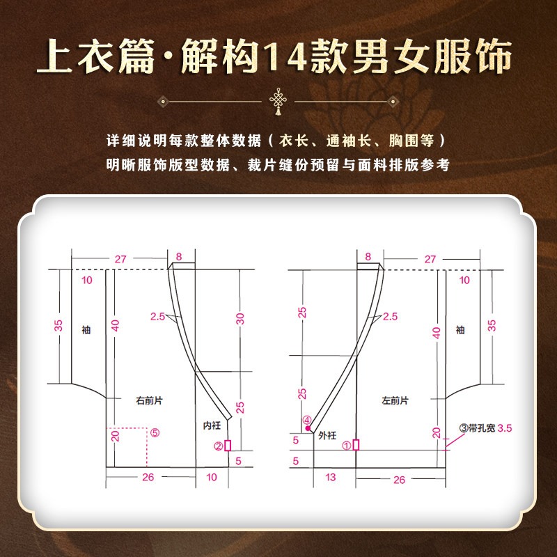 Hanfu patroonontwerp handleidi - Sewing Garments recensie en prijs