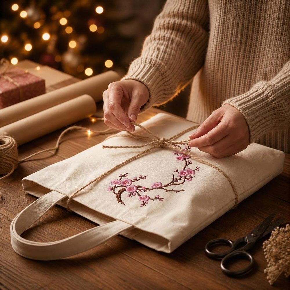 DIY Kersenbloesem Strijkapplic - Sewing Textiles recensie en prijs