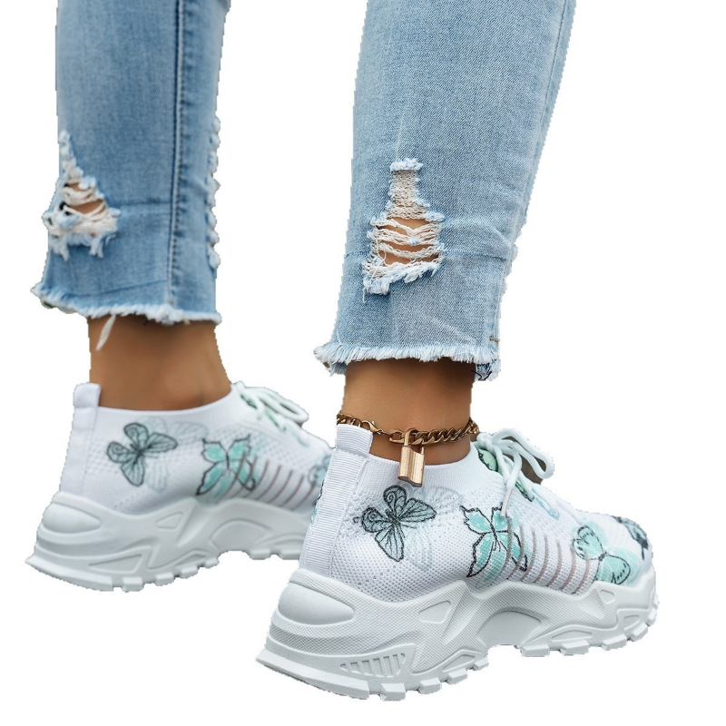 Dames sneakers met vlinderprin - Sewing Garment recensie en prijs