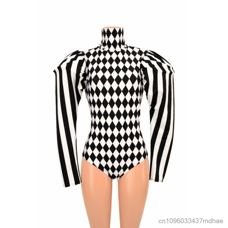 Circus Clown Cosplay Zwart Wit - Shoulder Pad Set In recensie en prijs