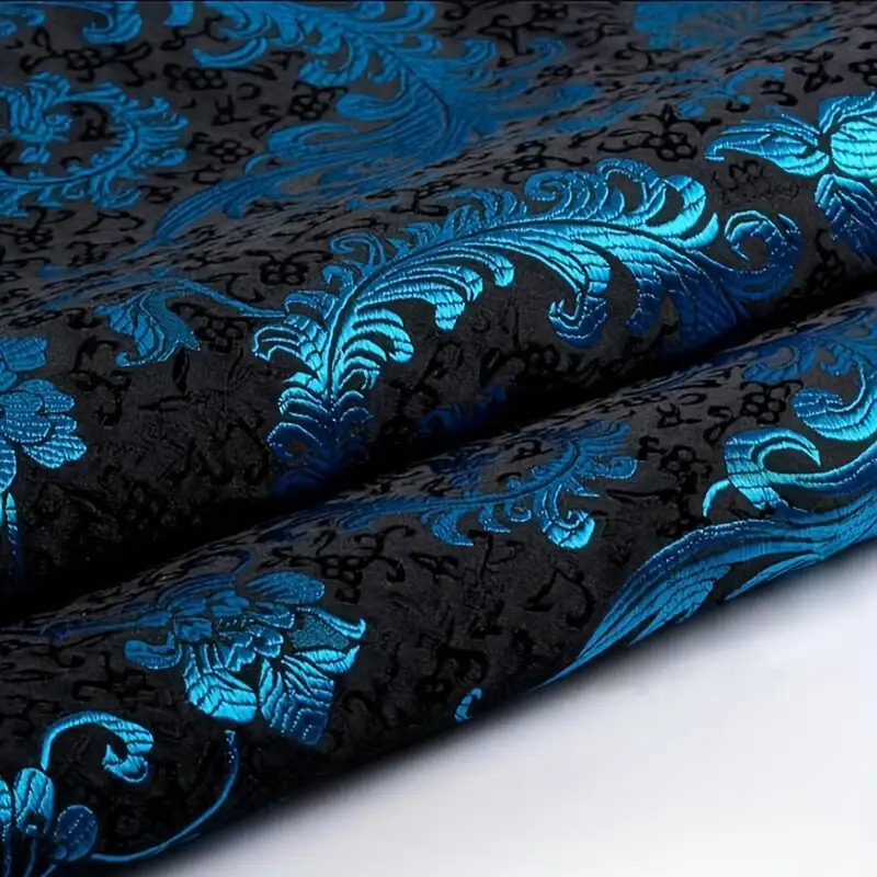 3D Blue Phoenix Tail brokaatst - Sewing Garments recensie en prijs