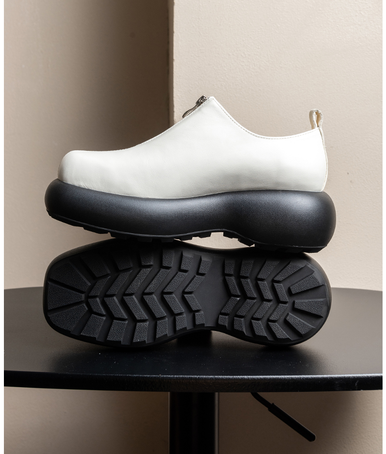 Derbyschoenen voor heren Hoogt - Sewing Front Zipper recensie en prijs